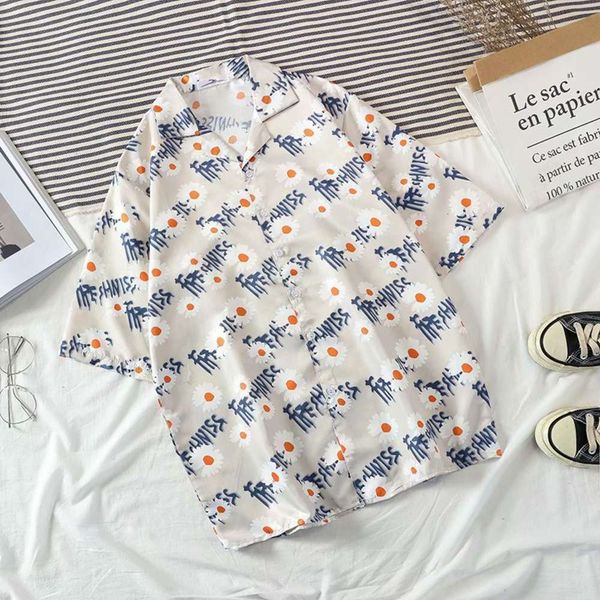 men's casual shirts shirtins summer short sleeve floral shirt and women's ruffian handsome hawaiian beach couple loose w6y7, White;black
men's casual shirts shirtins summer short sleeve floral shirt and women's ruffian handsome hawaiian beach couple loose w6y7, White;black