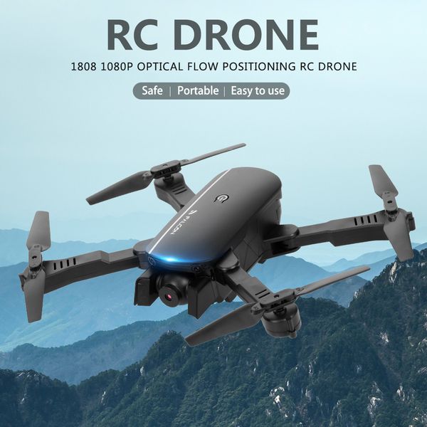 1808 rc drone with camera 1080p wifi fpv optical flow positioning gesture p foldable quadcopter for beginner
1808 rc drone with camera 1080p wifi fpv optical flow positioning gesture p foldable quadcopter for beginner