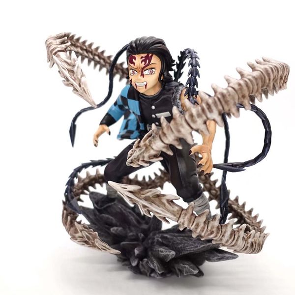 action figures ghost killing blade gk charcoal zhilang modeling scene decoration