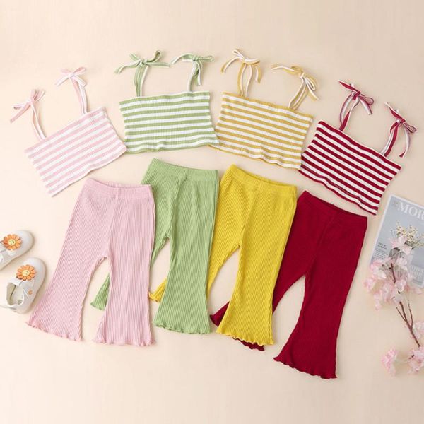 born infant baby girls summer 3pcs +pants clothing sleeveless suspender clothes overalls casual outfit set sets, White 
born infant baby girls summer 3pcs +pants clothing sleeveless suspender clothes overalls casual outfit set sets, White