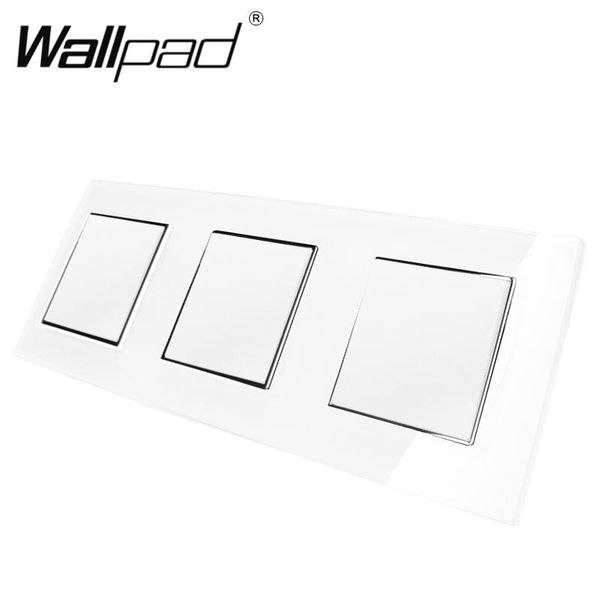 smart home control 3 gang triple frame eu standard wallpad black glass push button light power switch 3pcs 1 2 way with
smart home control 3 gang triple frame eu standard wallpad black glass push button light power switch 3pcs 1 2 way with