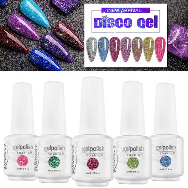 kismart 8ml reflective glitter gel nail polish parkling auroras laser art varnish semi permanent base coat, Red;pink
kismart 8ml reflective glitter gel nail polish parkling auroras laser art varnish semi permanent base coat, Red;pink