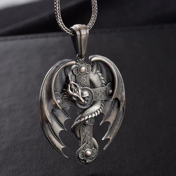 christian religion jesus cross pendant men's titanium steel necklace stainless sweater chain, Silver
christian religion jesus cross pendant men's titanium steel necklace stainless sweater chain, Silver