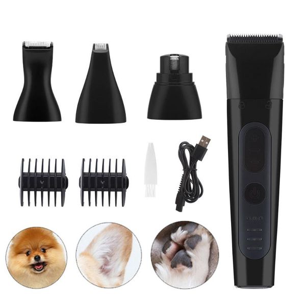 dog grooming hair trimmer 4 in 1 professional nail grinder cutter for animals cat clippers machine drop
dog grooming hair trimmer 4 in 1 professional nail grinder cutter for animals cat clippers machine drop