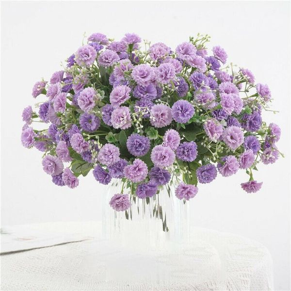 decorative flowers & wreaths 20 heads lilac artificial flower real touch bouquet fake for wedding decoration home office decor
decorative flowers & wreaths 20 heads lilac artificial flower real touch bouquet fake for wedding decoration home office decor