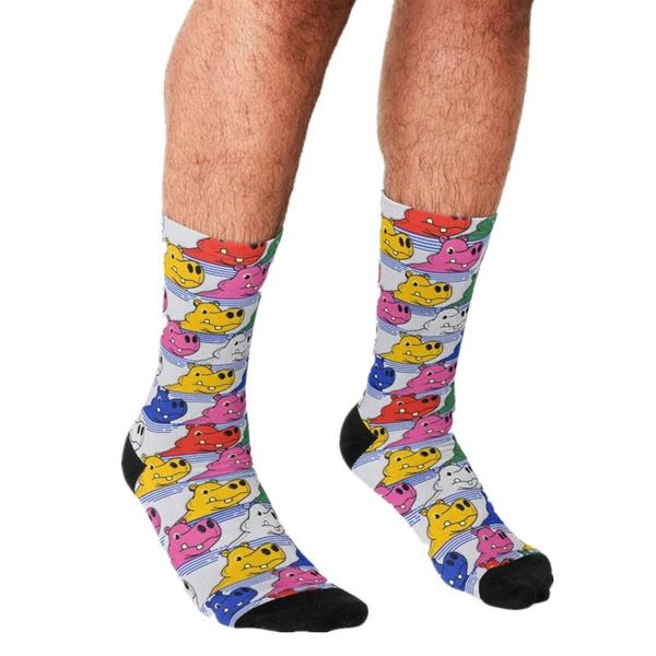 men's socks 2021 funny harajuku colorful hippos printed hip hop men happy cute boys street style crazy for, Black
men's socks 2021 funny harajuku colorful hippos printed hip hop men happy cute boys street style crazy for, Black