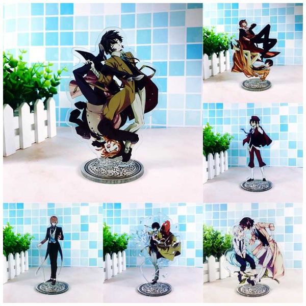keychains bungo stray dogs anime figure acrylic stand model toy dazai chuuya action figures decoration cosplay collectible diy gift, Silver
keychains bungo stray dogs anime figure acrylic stand model toy dazai chuuya action figures decoration cosplay collectible diy gift, Silver
