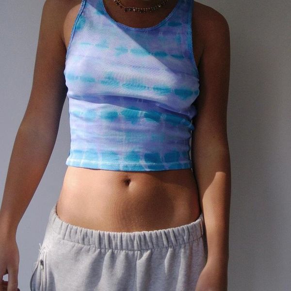 women's tanks & camis 2021 fashion tie-dye print sleeveless crop women skinny slim fit tank cropped summer girls short, White
women's tanks & camis 2021 fashion tie-dye print sleeveless crop women skinny slim fit tank cropped summer girls short, White