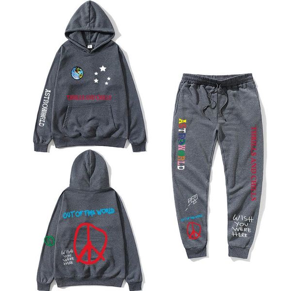 jogging clothing astroworld thrills and chills hoodies plus pants autumn streetwear pullover travis scotts young men women fashionhip hop pr, Black;red
jogging clothing astroworld thrills and chills hoodies plus pants autumn streetwear pullover travis scotts young men women fashionhip hop pr, Black;red