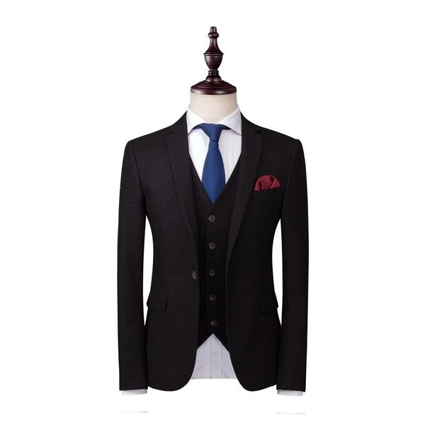 men's suits & blazers professional wear versatile bright point fabric slim size suit groom's man xz089, White;black
men's suits & blazers professional wear versatile bright point fabric slim size suit groom's man xz089, White;black