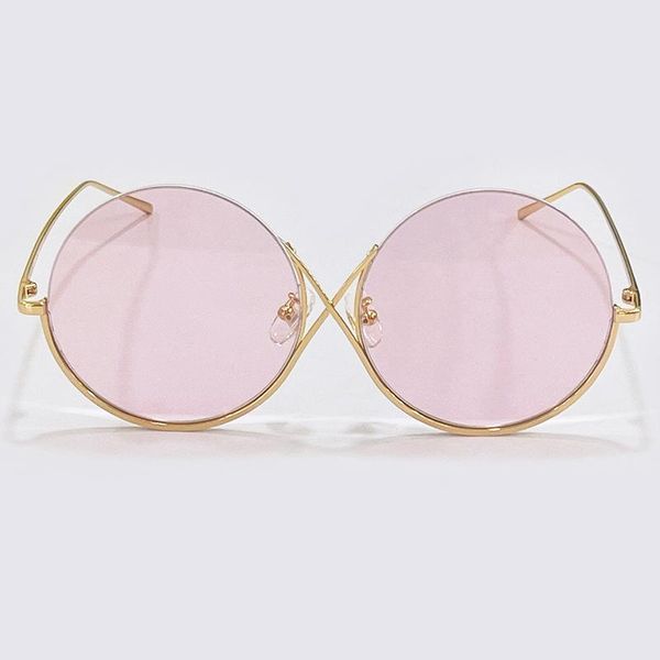 sunglasses sweet round pink women female gradient sun glasses fashion brand design eyewear, White;black
sunglasses sweet round pink women female gradient sun glasses fashion brand design eyewear, White;black