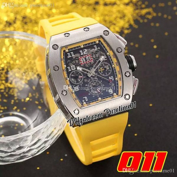 2022 a21j automatic mens watch steel case skeleton dial big date yellow rubber strap 7 styles sports watches wristwatches puretime01 011b2, Slivery;brown
2022 a21j automatic mens watch steel case skeleton dial big date yellow rubber strap 7 styles sports watches wristwatches puretime01 011b2, Slivery;brown