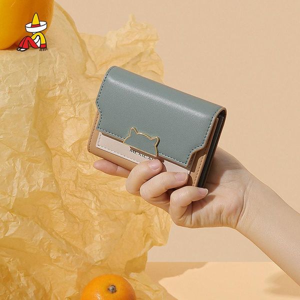 wallets mexican women cute pocket purse card holder patchwork wallet lady female fashion short coin burse leather money bag, Red;black
wallets mexican women cute pocket purse card holder patchwork wallet lady female fashion short coin burse leather money bag, Red;black