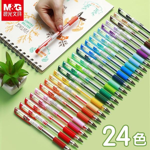 gel pens m&g q7 color pen 0.38 green purple sky blue pink red agp30123 for students taking notes 6pcs
gel pens m&g q7 color pen 0.38 green purple sky blue pink red agp30123 for students taking notes 6pcs