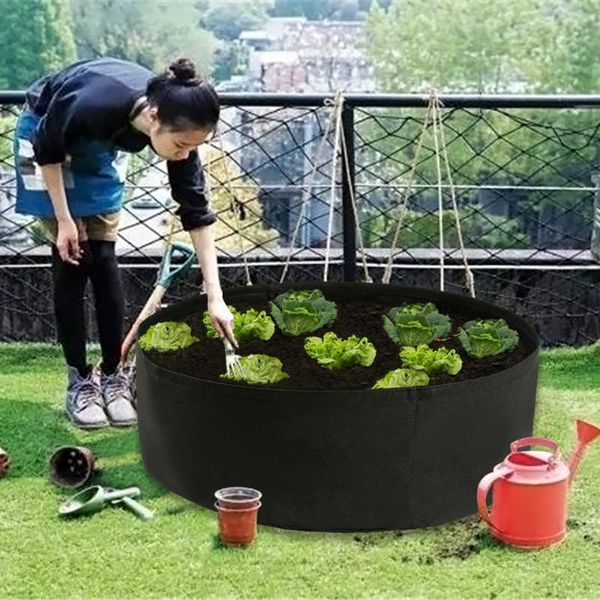 planters & pots round garden bed breathable felt fabric bedfelt material gardening planting bags home accessories household supplies
planters & pots round garden bed breathable felt fabric bedfelt material gardening planting bags home accessories household supplies