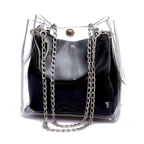evening bags 23women small bucket plastic transparent totes composite chain bag female mini jelly handbags
evening bags 23women small bucket plastic transparent totes composite chain bag female mini jelly handbags