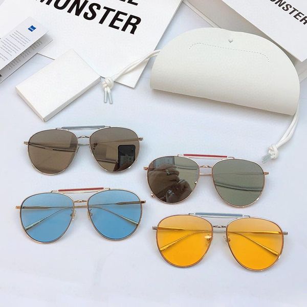 sunglasses fashion luxury pilot shape korean gm brand gentle miomio men women uv400 with original box, White;black
sunglasses fashion luxury pilot shape korean gm brand gentle miomio men women uv400 with original box, White;black