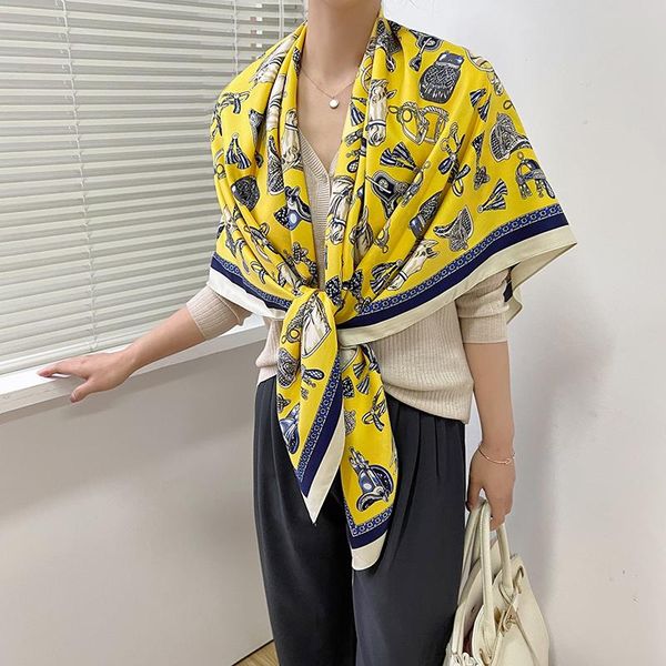scarves 2021 luxury spring women scarf high-quality shawl silk fashion beach sun protection bag turban 130cm *, Blue;gray
scarves 2021 luxury spring women scarf high-quality shawl silk fashion beach sun protection bag turban 130cm *, Blue;gray