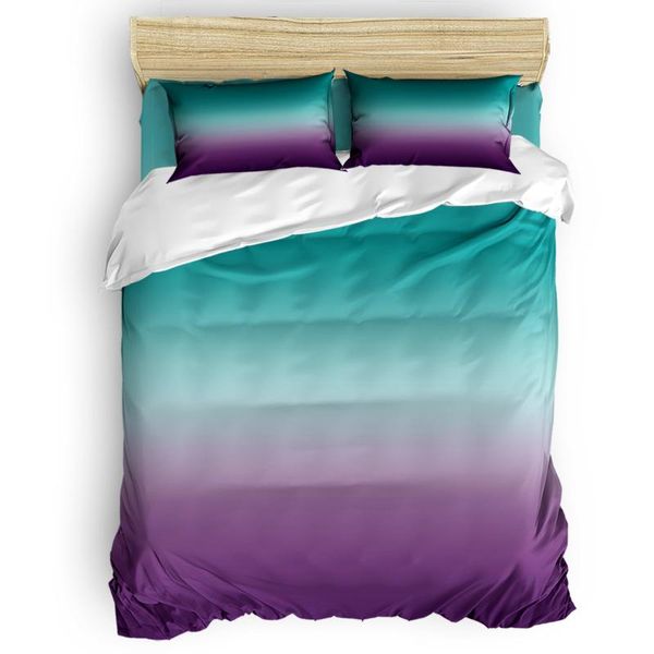 bedding sets cyan turquoise purple gradient luxury duvet cover fashion set home decoration bed king size comforter
bedding sets cyan turquoise purple gradient luxury duvet cover fashion set home decoration bed king size comforter
