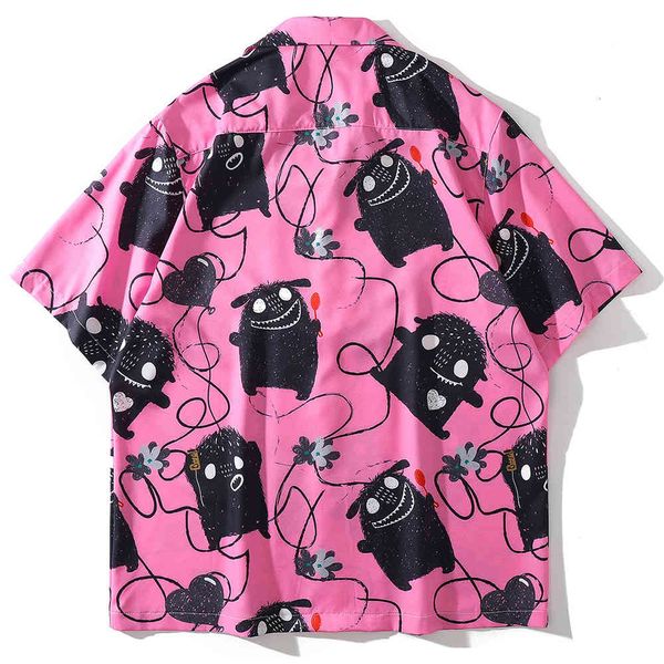 men's casual shirts aolamegs hip hop shirt streetwear handsome man demon flower graffiti summer short sleeve vintage high street funny, White;black
men's casual shirts aolamegs hip hop shirt streetwear handsome man demon flower graffiti summer short sleeve vintage high street funny, White;black