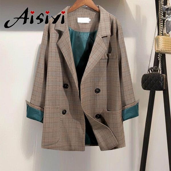 women's suits & blazers aisiyi women blazer 2021 long sleeve blaser loose chic small suit coat female retro jackets office lady, White;black
women's suits & blazers aisiyi women blazer 2021 long sleeve blaser loose chic small suit coat female retro jackets office lady, White;black