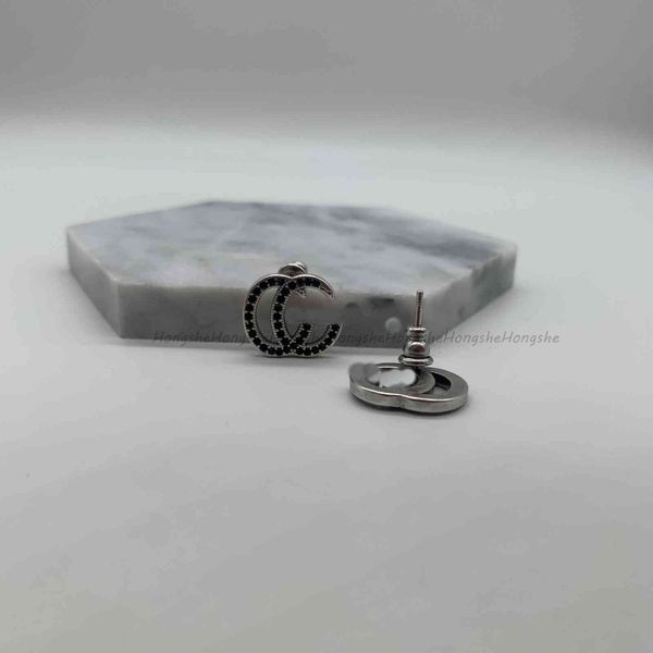 earrings classic simple double letter full diamond style versatile black friday deals, Silver
earrings classic simple double letter full diamond style versatile black friday deals, Silver