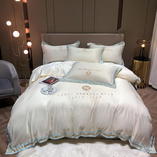 bedding sets luxury satin silky soft smooth embroidery set double duvet cover bed linen fitted sheet pillowcases home textiles
bedding sets luxury satin silky soft smooth embroidery set double duvet cover bed linen fitted sheet pillowcases home textiles