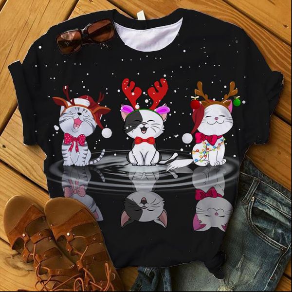 women t shirts merry christmas happy years 3d summer shirt ladies womens graphic female tee, White
women t shirts merry christmas happy years 3d summer shirt ladies womens graphic female tee, White