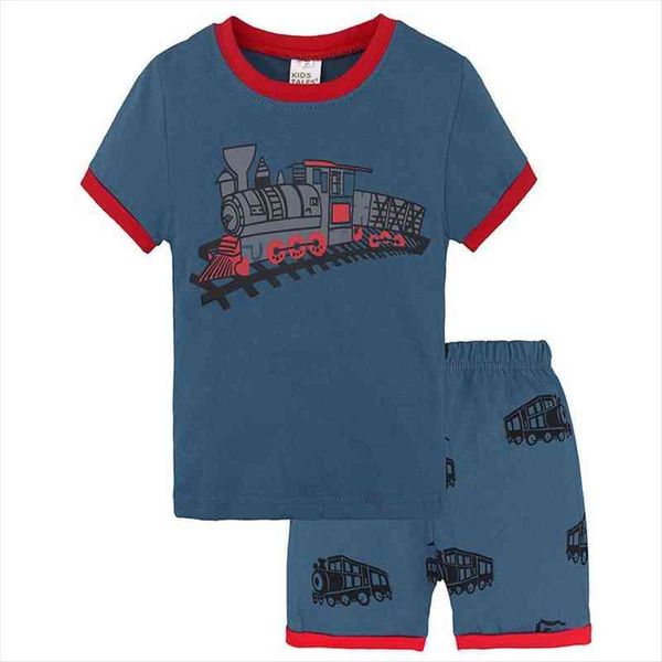 boys clothing set children summer pajamas cartoon train print boy t shit pants cotton, White
boys clothing set children summer pajamas cartoon train print boy t shit pants cotton, White