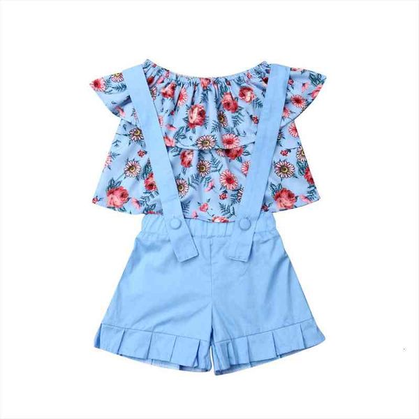 2pcs toddler baby girl 1-6y clothes sets flower off-shoulder bib shorts outfit casual clothes, White
2pcs toddler baby girl 1-6y clothes sets flower off-shoulder bib shorts outfit casual clothes, White