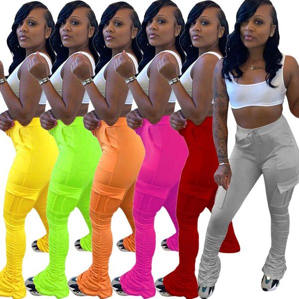 women's pants & capris stacked leggings flare sweatpants women 2021 fall neon joggers elastic high waist bell bottom trouser skinny ruc, Black;white
women's pants & capris stacked leggings flare sweatpants women 2021 fall neon joggers elastic high waist bell bottom trouser skinny ruc, Black;white
