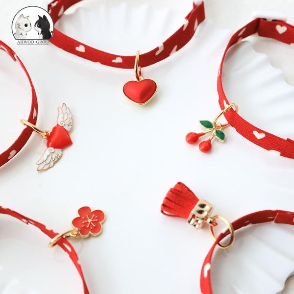 cat collars & leads love pattern cartoon dog collar adjustable safety buckle flower pendant accessory cherry necklace pet supplies
cat collars & leads love pattern cartoon dog collar adjustable safety buckle flower pendant accessory cherry necklace pet supplies
