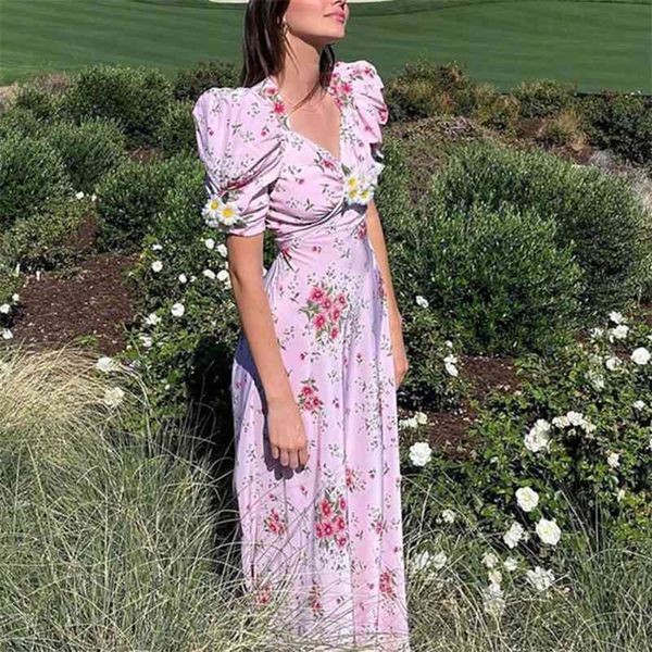 floral women summer dress puff sleeve female elegant holiday maxi dresses beachwear pink daisy print silk party dresses women 210719, White;black
floral women summer dress puff sleeve female elegant holiday maxi dresses beachwear pink daisy print silk party dresses women 210719, White;black