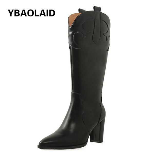 boots punk fashion pointed toe cowhide thick heel high western 2021 simple fashionable handsome tube knight, Black
boots punk fashion pointed toe cowhide thick heel high western 2021 simple fashionable handsome tube knight, Black