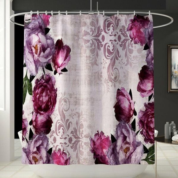 floral shower curtain bathroom rug set soft bath mat non-slip toilet lid cover anti-rust metal buttonhole room decor seat covers
floral shower curtain bathroom rug set soft bath mat non-slip toilet lid cover anti-rust metal buttonhole room decor seat covers