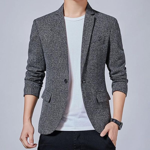 men's suits & blazers 2021 fashion casual boutique business slim fit dres suit plaid jacket coat, White;black
men's suits & blazers 2021 fashion casual boutique business slim fit dres suit plaid jacket coat, White;black