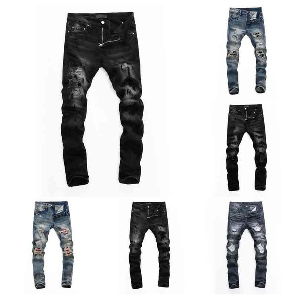 designer skinny straight slim ripped jeans men black pencil straight pants treet wear motorcycle biker jean pants jeans casual apparel pants, Blue
designer skinny straight slim ripped jeans men black pencil straight pants treet wear motorcycle biker jean pants jeans casual apparel pants, Blue
