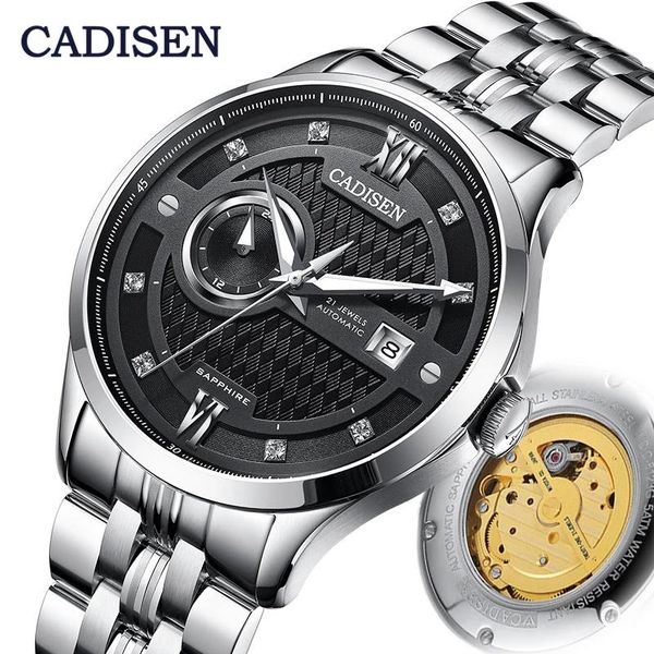 wristwatches cadisen c8123 mechanical watches men miyota-8217 movt automatic men`s watch 316l sapphire glass 5atm wrist 21 jewels clock, Slivery;brown
wristwatches cadisen c8123 mechanical watches men miyota-8217 movt automatic men`s watch 316l sapphire glass 5atm wrist 21 jewels clock, Slivery;brown