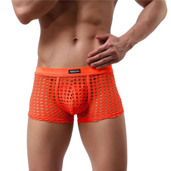 underpants mens underwear fishnet boxer shorts trunks hollow out breathable homme panties soft boxers sleepwear swimwear, Black;white
underpants mens underwear fishnet boxer shorts trunks hollow out breathable homme panties soft boxers sleepwear swimwear, Black;white