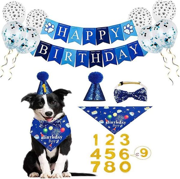 dog apparel birthday party supplies with banner hat balloons collar bib for pet puppy decorations boy
dog apparel birthday party supplies with banner hat balloons collar bib for pet puppy decorations boy