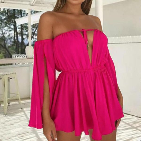 women's swimwear 2021 summer bikini cover-ups women beach dress solid color off shoulder long sleeve tie-up mini feamle, White;black
women's swimwear 2021 summer bikini cover-ups women beach dress solid color off shoulder long sleeve tie-up mini feamle, White;black