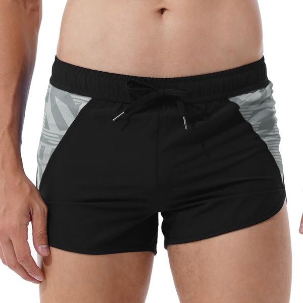 running shorts tiaobug men contrast color breathable gym workout quick-drying drawstring swimming trunks, Black;blue
running shorts tiaobug men contrast color breathable gym workout quick-drying drawstring swimming trunks, Black;blue