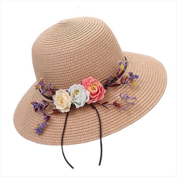 summer female sun hat flower ribbon panama beach hats for women chapeu feminino sombrero floppy straw, Blue;gray
summer female sun hat flower ribbon panama beach hats for women chapeu feminino sombrero floppy straw, Blue;gray