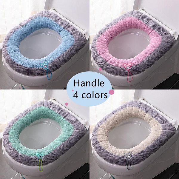 toilet seat covers universal soft heated washable mat set for home decor closestool cover toile warmer case
toilet seat covers universal soft heated washable mat set for home decor closestool cover toile warmer case