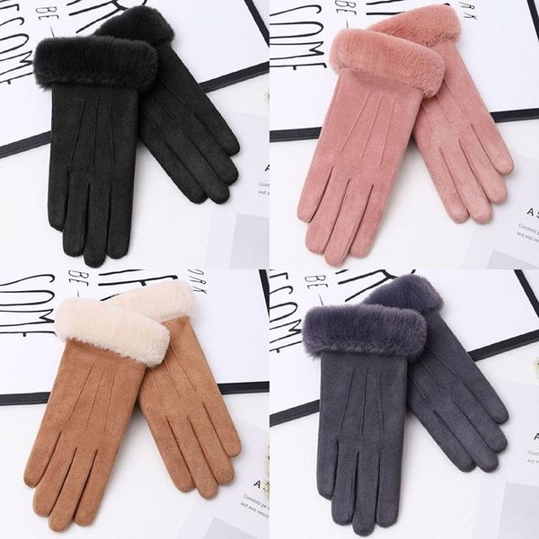 sports gloves elegant gray deerskin velvet driving warm full fingers outdoor sport cycling female winter accessories for women mittens, Black
sports gloves elegant gray deerskin velvet driving warm full fingers outdoor sport cycling female winter accessories for women mittens, Black