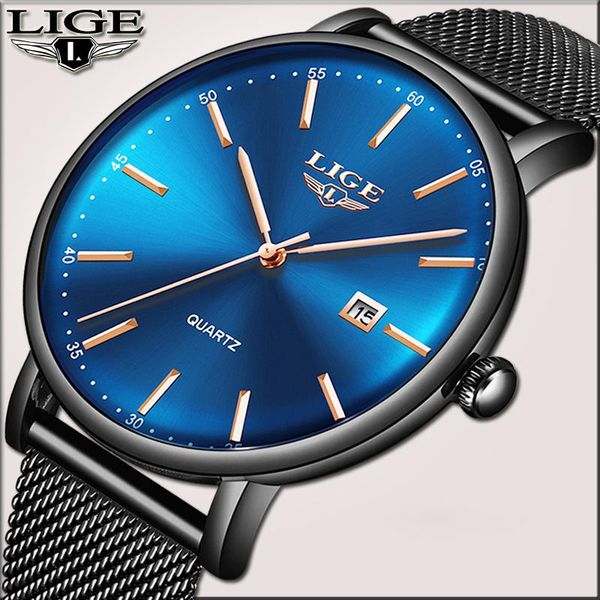 wristwatches lige mens watches sport watch ultrathin mesh casual waterproof quartz men blue clock relogio masculino, Slivery;brown
wristwatches lige mens watches sport watch ultrathin mesh casual waterproof quartz men blue clock relogio masculino, Slivery;brown