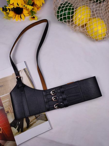 lvydala women high end fashion leather suspenders belt lady stylish punk for dress shirt female croset belts, Black;brown
lvydala women high end fashion leather suspenders belt lady stylish punk for dress shirt female croset belts, Black;brown