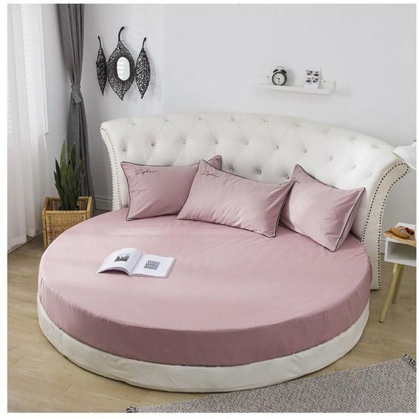 pillow case 1pc bed sheet solid color cotton round cover comfortable place for sleeping dia.220cm
pillow case 1pc bed sheet solid color cotton round cover comfortable place for sleeping dia.220cm
