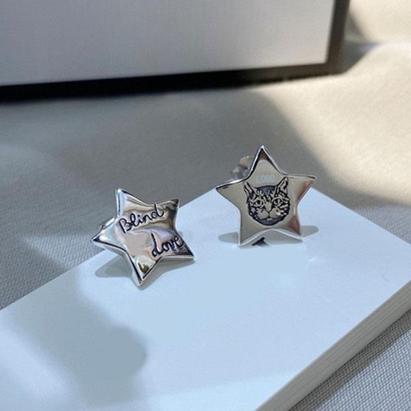 sterling silver cat earrings european and american female charm fashion christmas gift stud, Golden;silver
sterling silver cat earrings european and american female charm fashion christmas gift stud, Golden;silver