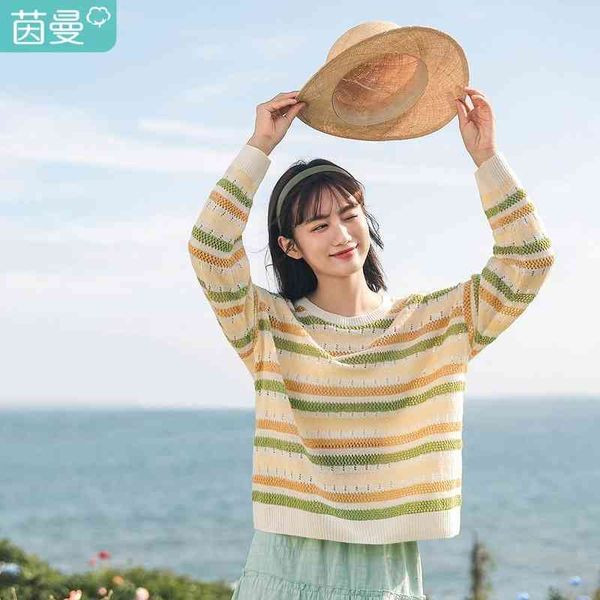 sweater spring arrival stripe loose outwear sweet casual long sleeve round neck knit women's sweater mork, White;black
sweater spring arrival stripe loose outwear sweet casual long sleeve round neck knit women's sweater mork, White;black